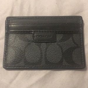 Coach credit card holder